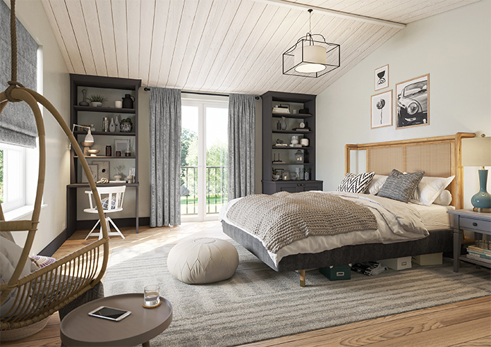 Anaconda, Metallic Grey - Made to Measure Curtains - Image 8